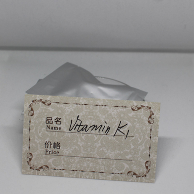 Food Grade Supplement 1% 5% 98% Phylloquinone Powder Vitamin K1