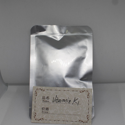 Food Grade Supplement 1% 5% 98% Phylloquinone Powder Vitamin K1