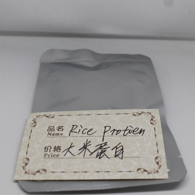 Pure Plant Protein Food Grade Bulk Vegan Organic hydrolyzed Pure Rice Protein Powder raw plant protein powder